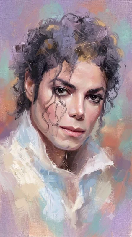 Contemporary digital oil painting