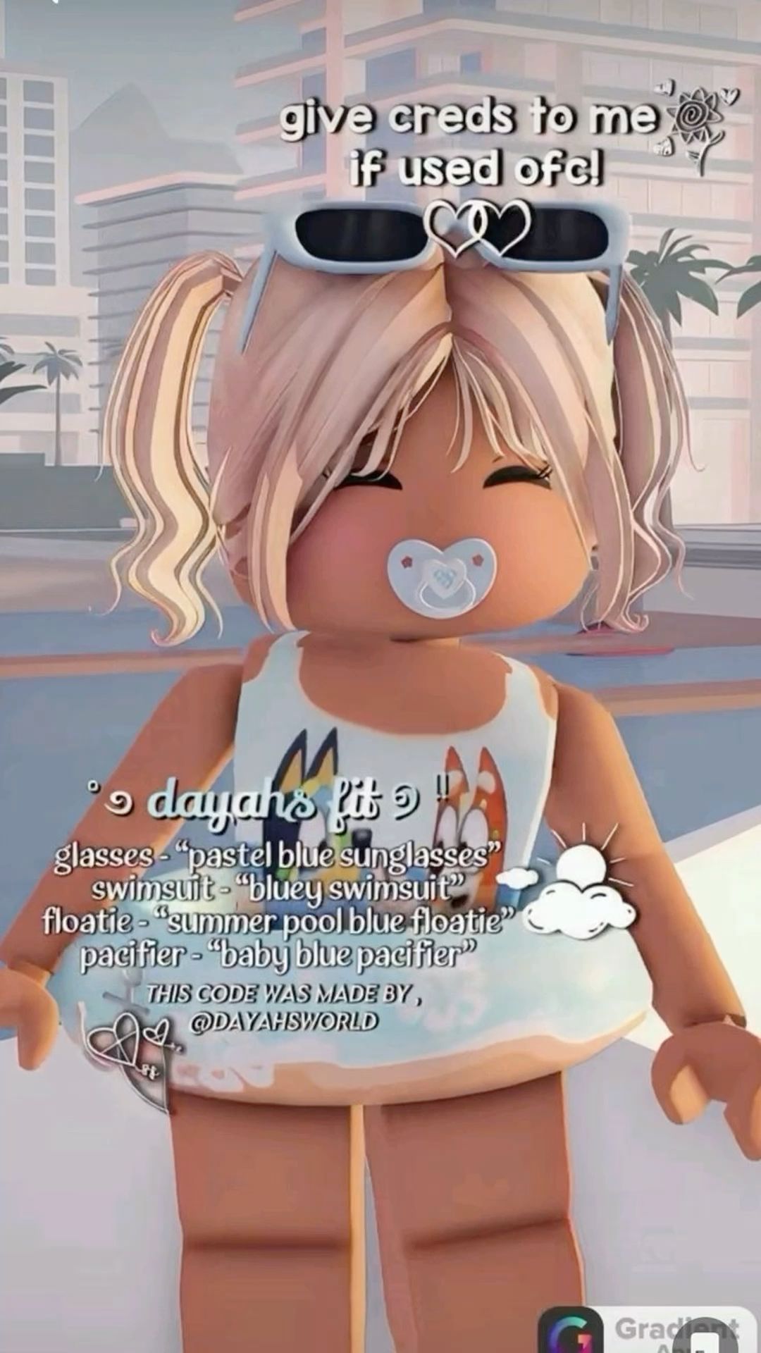 Baby bue